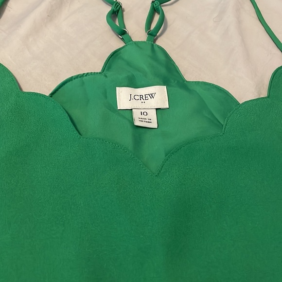 Like new j crew green tank top - Picture 3 of 3